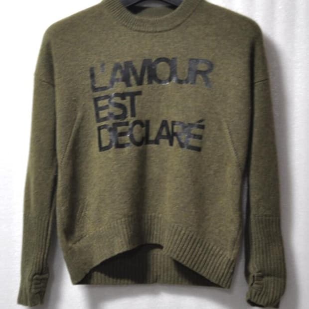 캐시미어 여성긴팔니트티(캐시미어100%)사이즈66