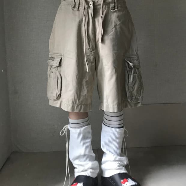 퀵실버 아이보리 버뮤다