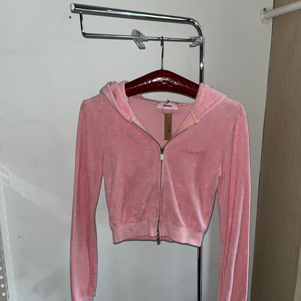 빈티지 Y2K 후드집업