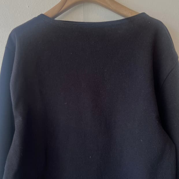 SAINT JAMES 세인트제임스 여성 블랙 보더티셔츠