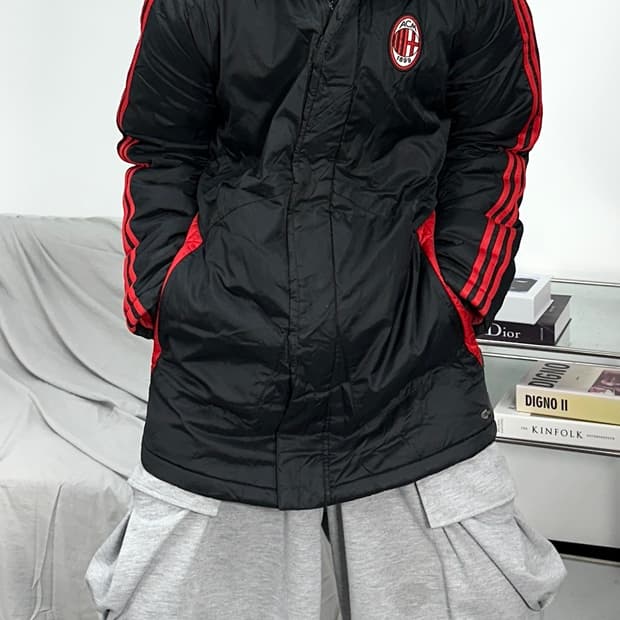 아디다스 07-08 AC 밀란 롱패딩 105