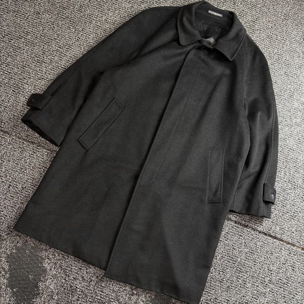 90s YSL 입생로랑 캐시미어 아카이브 발바칸 코트 3596