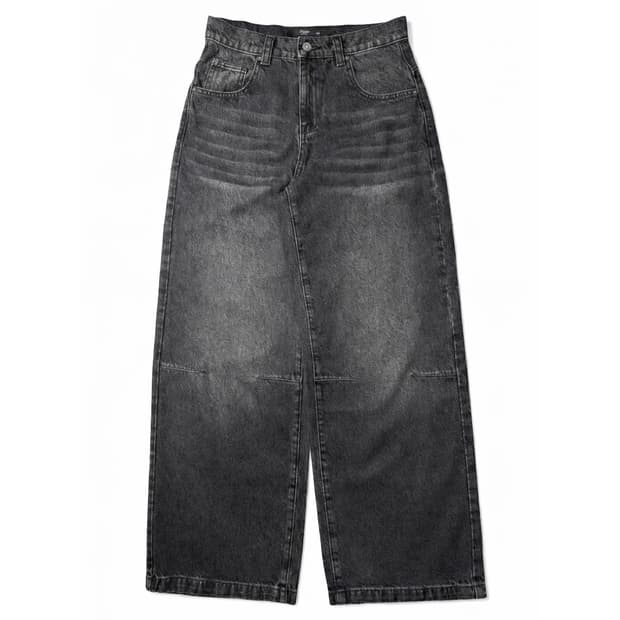Washed Black Colossus Jeans
