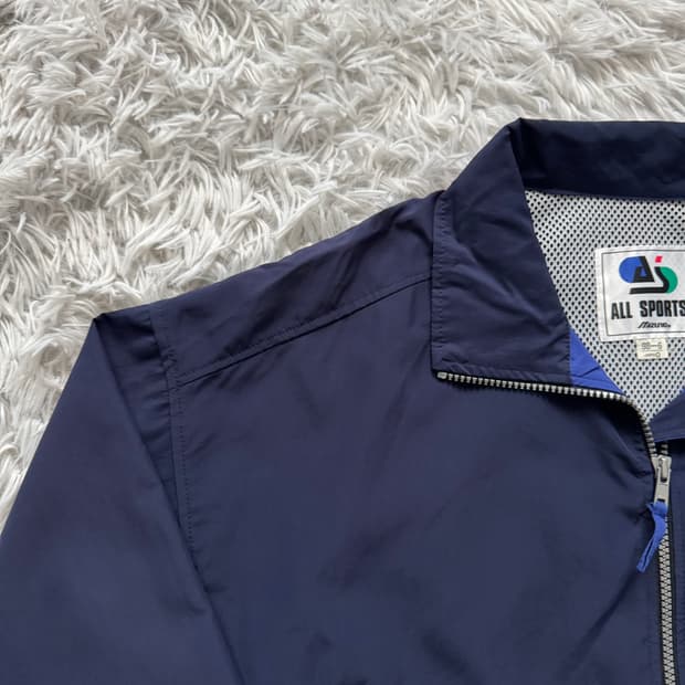 MIZUNO 일본빈티지 나일론 바람막이 미즈노 빈티지바람막이 XL 105