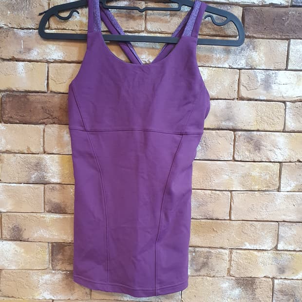 뮬라웨어 여성 퍼플 탱크탑