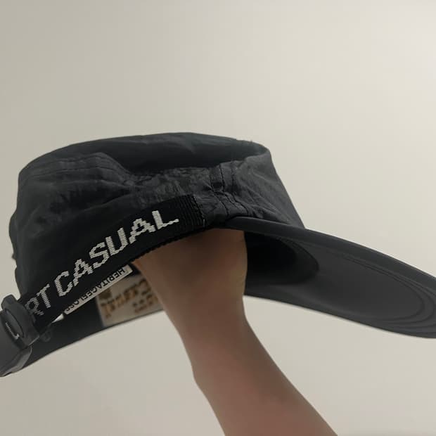 헤리티지플로스 나일론 워셔캡 블랙