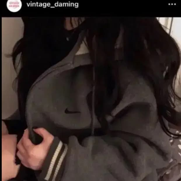 다밍빈티지 나이키 올드스쿨 후리스