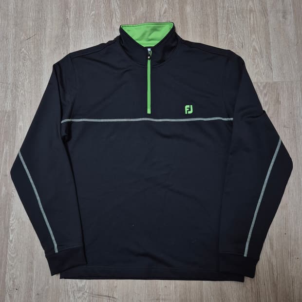 풋조이 FJ 골프웨어 반집업 트랙탑 져지 L(100)