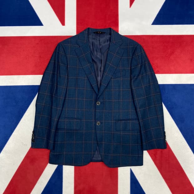 닥스 체크 블레이져 94 실측 95-100