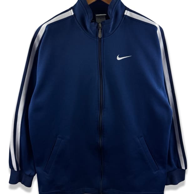 나이키 일본생산 올드스쿨 네이비 트랙탑져지2991