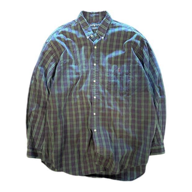 폴로 랄프로렌 블랙워치 빅셔츠