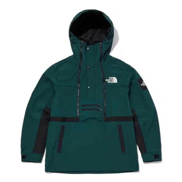 (XL) 노스페이스 뉴 테크 노벨티 아노락 정글 그린