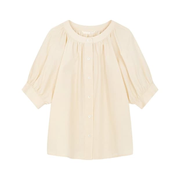 GCUT 지컷 볼륨 블라우스