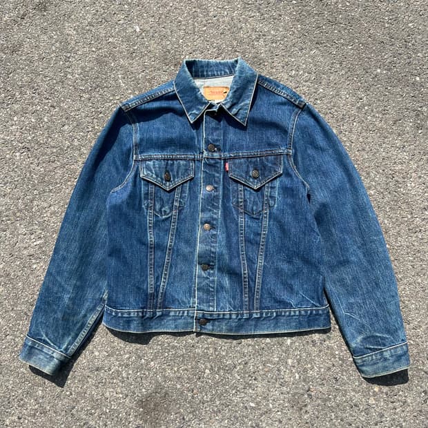 70‘s 리바이스 70505 데님 트러커 자켓