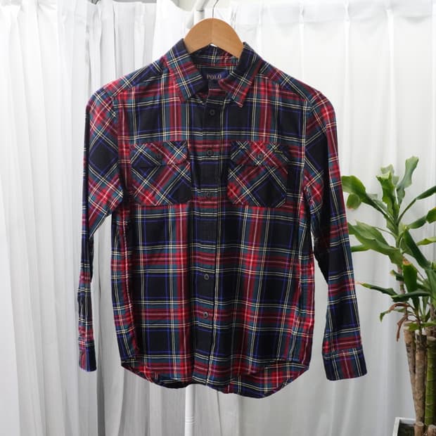 폴로 랄프로렌  체크 셔츠