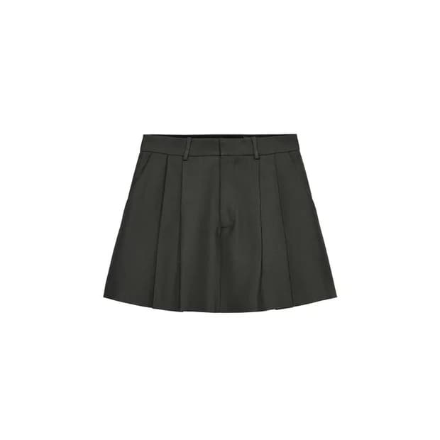 zara 자라 zw collection 딥카키 플리츠 스커트
