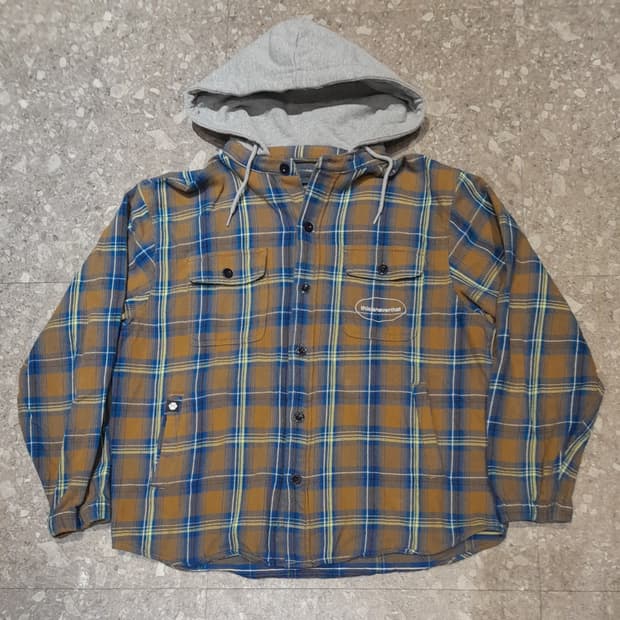 💥디스이즈네버댓 체크 후드 (M)   