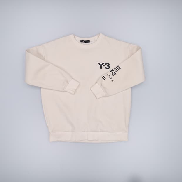 [95-100정도] 아디다스 Y-3로고 맨투맨티셔츠 1211H1