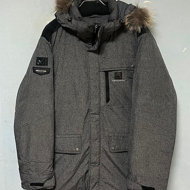 MILLET 밀레 골프 푸조 남자 헤비패딩 구스 XL 105