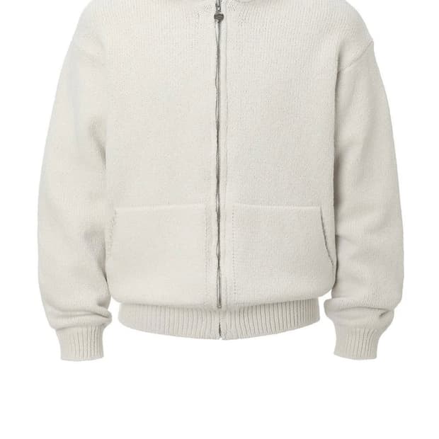 쓰리타임즈 henry zip-up hoodie 헨리 후드집업 니트가디건