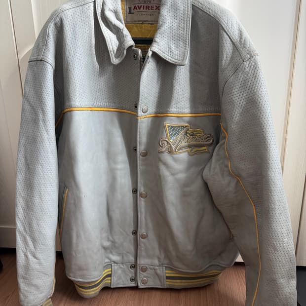 아비렉스 가죽자켓