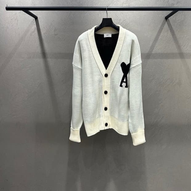 아미 인타르시아 가디건 