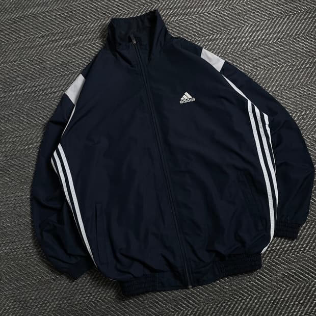 00s 아디다스 박시핏 바람막이 자켓y 4359
