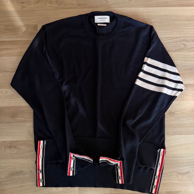 톰브라운 메리노울 니트 4size