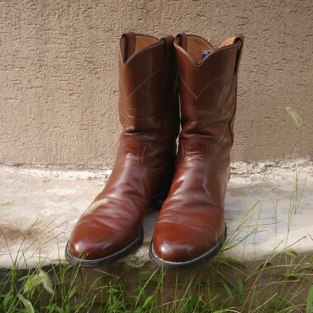 70‘s Justin Boots 3802 로퍼 웨스턴 부츠