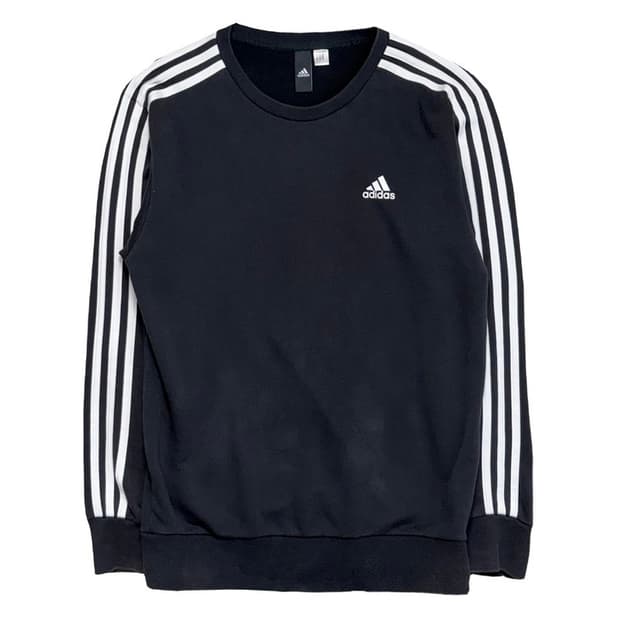ADIDAS 맨투맨 블랙