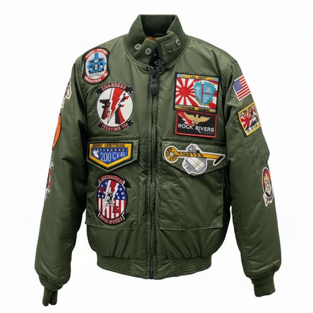 U.S. NAVY 비행대 G-8 WEP 플라이트 재킷 1764