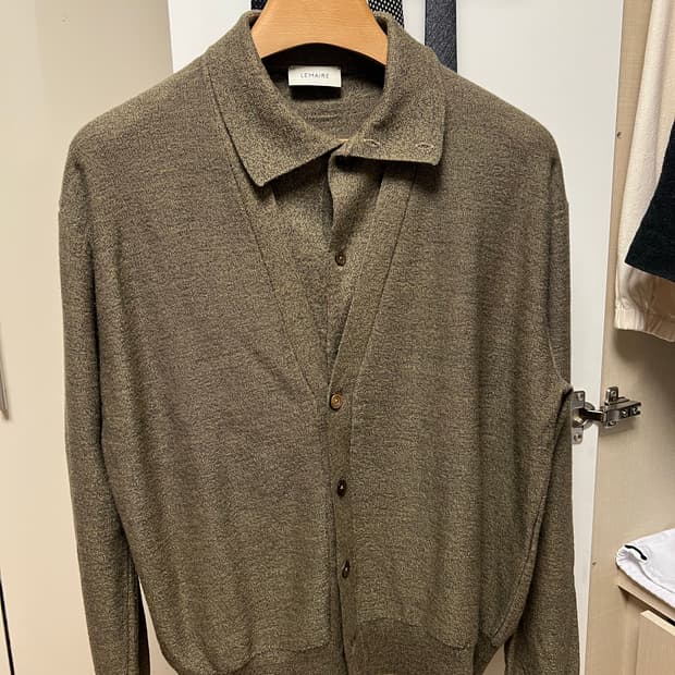 르메르 니트 가디건