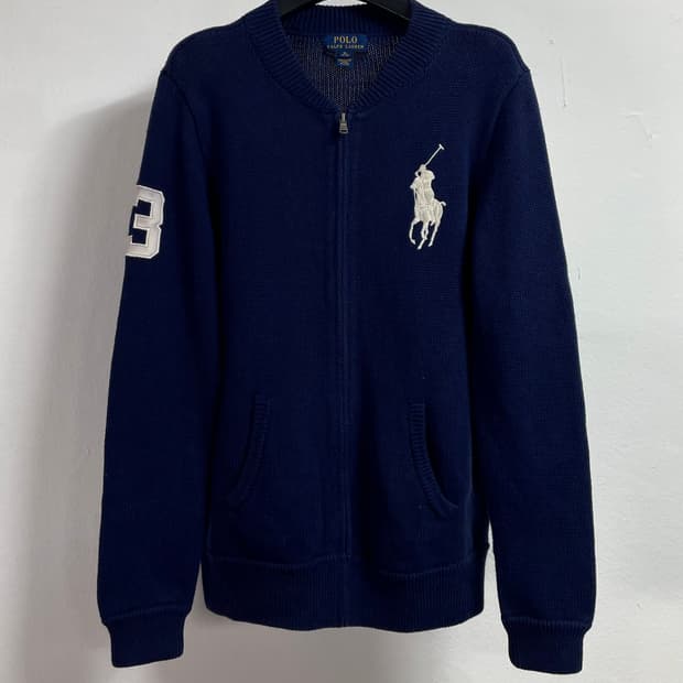 폴로 랄프로렌 보이즈 빅포니 니트집업 (on.62)  