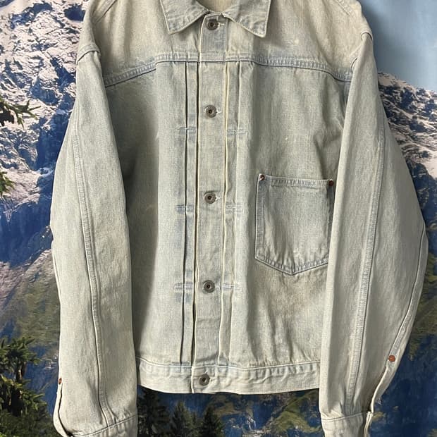 더뤡코즈 블리치 데님자켓 1사이즈