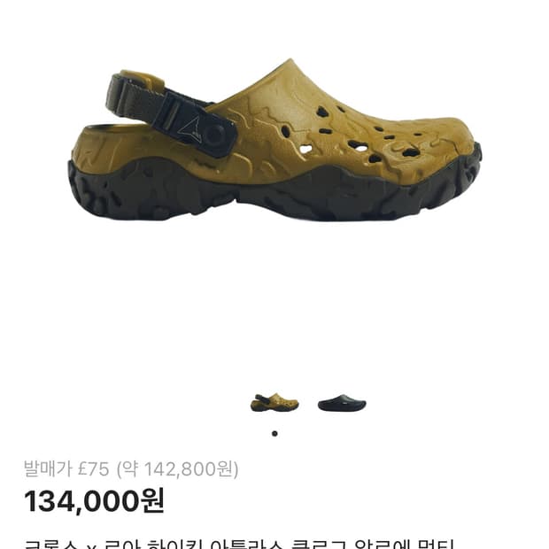 로아하이킹 크록스 265