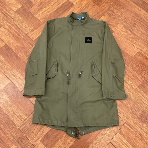 아디다스 롱 파카