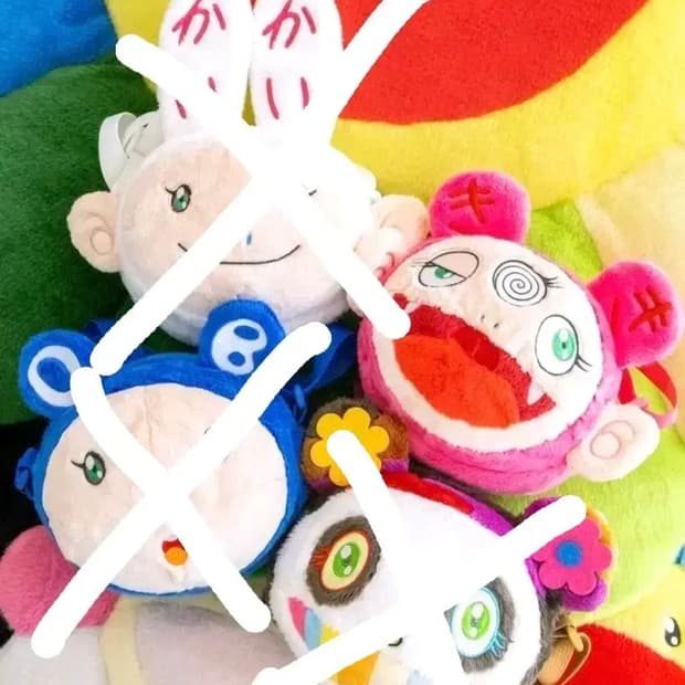 (새상품)카이카이키키 무라카미다카시 미니크로스백 가방