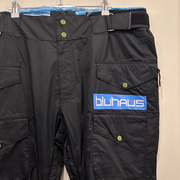 블루하우스 무릎 절개 나일론 스키 보드복 하의