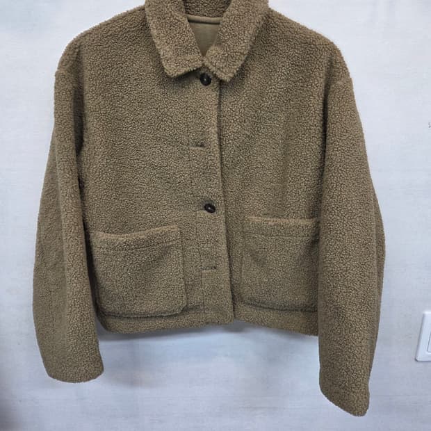 유니클로 윈드블럭 뽀글이 플리스 자켓 s