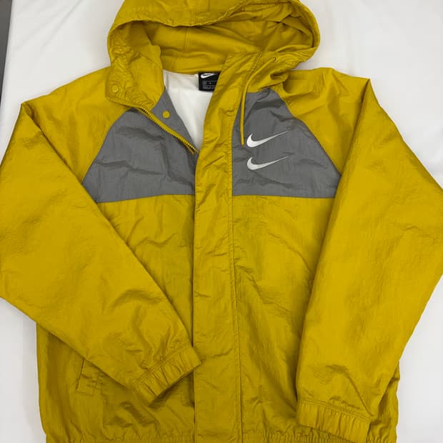 [M] 나이키 더블스우시 바람막이 옐로우