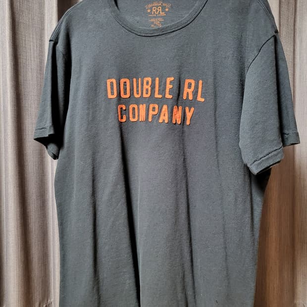 [XL] 더블알엘 rrl 로고 티셔츠