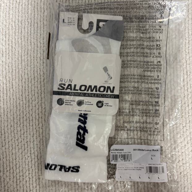 살로몬 x 멘탈에슬레틱 러닝양말
