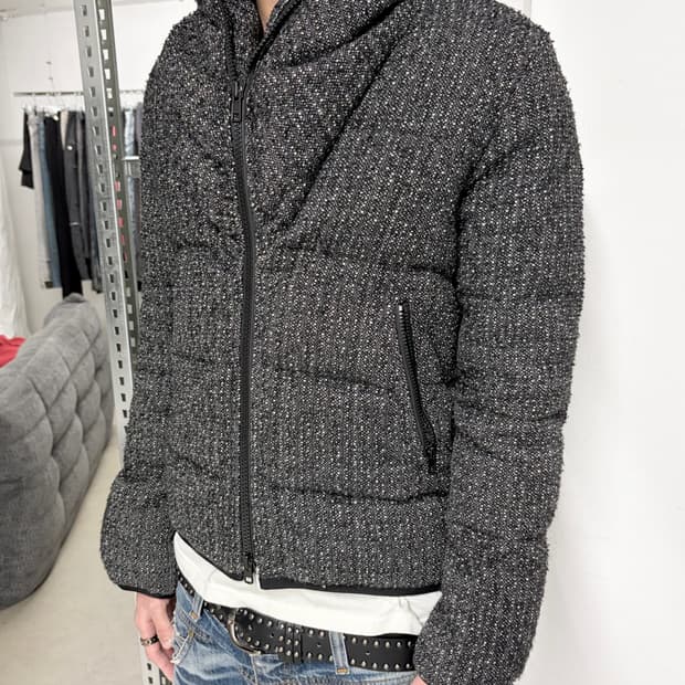 14fw 설리반 풀 지퍼 울 패딩