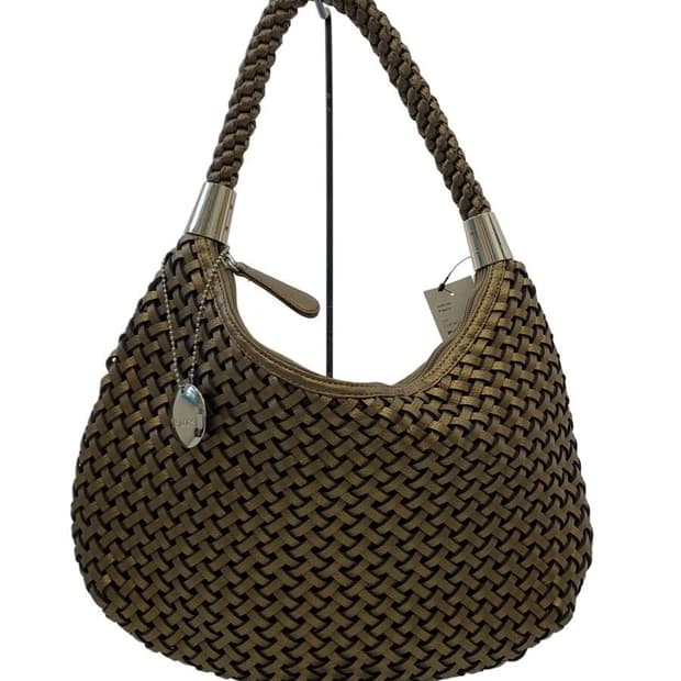 요지야마모토 이삭 인트레치아토 위빙 숄더백