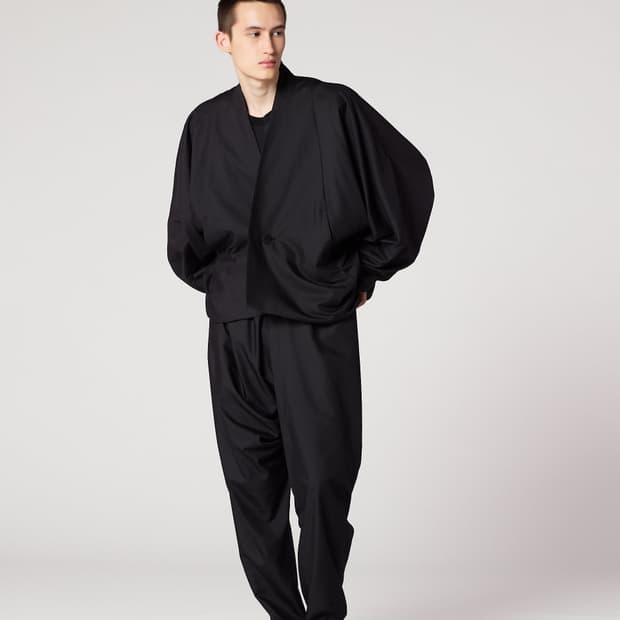 이세이 미야게 IM MEN 스윙팬츠 블랙