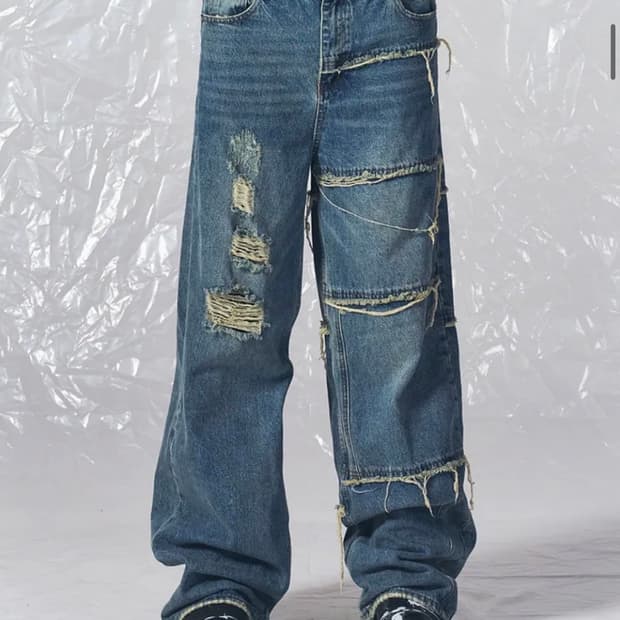 스키즘 인듀싱 TWELVE GOLD JEANS BLUE 데님