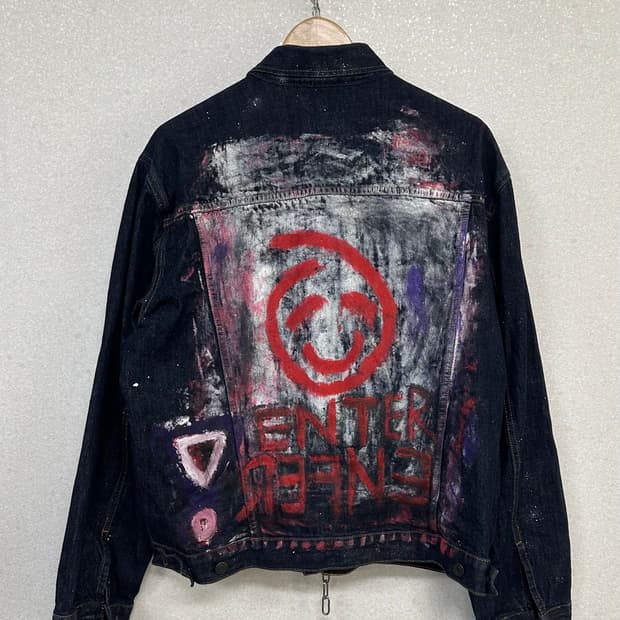 (XL)GAP 커스텀 청자켓-M2096