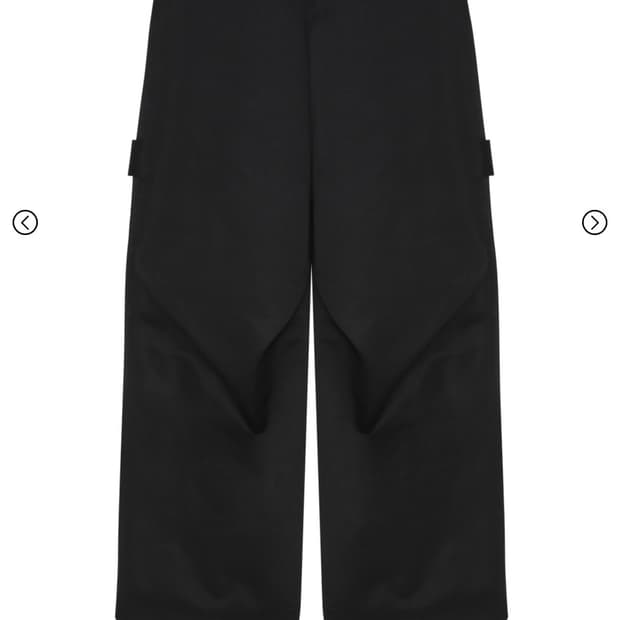 [3] Kamien 카미엔 247 올데이 배기팬츠 블랙