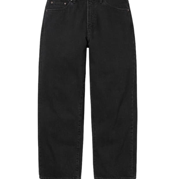 슈프림 25SS 배기진 블랙