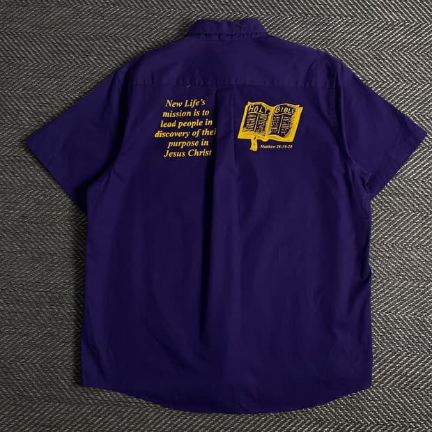 USA 오리지날 빈티지 워크 박시핏 셔츠o 3831